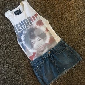 Jimi Hendrix muscle tank top